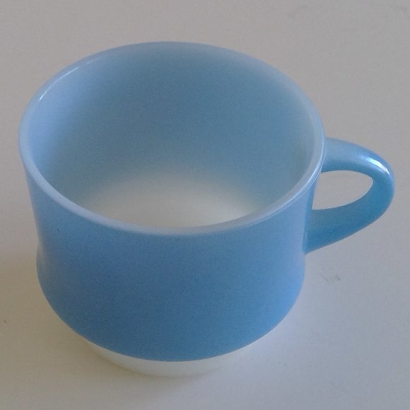 Anchor Hocking Dining Vintage Anchor Hocking Fire King Blue Milk